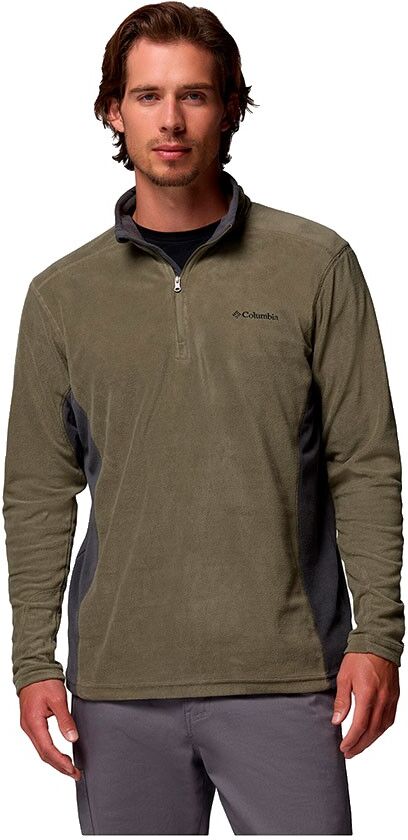 Columbia Klamath Range Ii Half Zip Sweater Green S Men