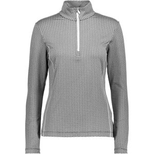 Cmp 39l2696 Ultralight Sweat Printed Half Zip Fleece Black / White 2XS Women Cmp 39l2696 Ultralight Sweat Printed Half Zip Fleece Black / White 2XS Women