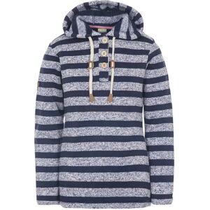 Trespass Society Hoodie Fleece Navy Stripe Marl 2XS Women Trespass Society Hoodie Fleece Navy Stripe Marl 2XS Women