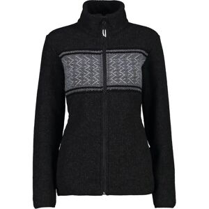 Cmp 31m3326 Fleece Black Melange 2XS Women Cmp 31m3326 Fleece Black Melange 2XS Women