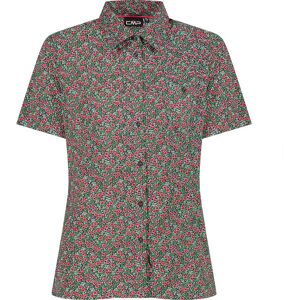 Cmp 32t7056 Short Sleeve Shirt Anthracite / Strawberry / Menta XS Women Cmp 32t7056 Short Sleeve Shirt Anthracite / Strawberry / Menta XS Women