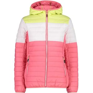 Cmp Fix Hood 32z5786 Jacket Coral / Citric / White XL Women Cmp Fix Hood 32z5786 Jacket Coral / Citric / White XL Women