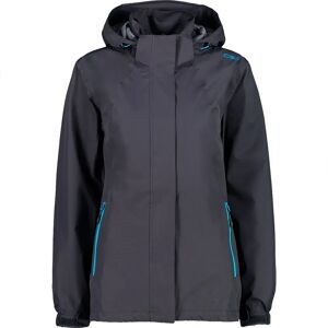Cmp Zip Hood 32x5826 Detachable Jacket Anthracite 3XL Women Cmp Zip Hood 32x5826 Detachable Jacket Anthracite 3XL Women