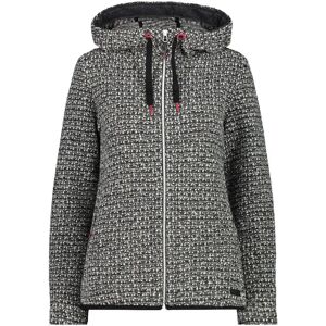 Cmp Fix Hood 32m1626 Jacket Black / Grey 2XS Women Cmp Fix Hood 32m1626 Jacket Black / Grey 2XS Women