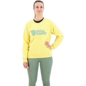 Fjällräven Logo Sweater Mais Yellow 2XS Women Fjällräven Logo Sweater Mais Yellow 2XS Women