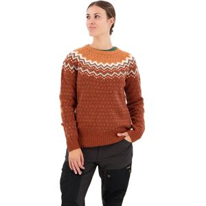 Fjällräven Övik Knit Sweater Autumn Leaf / Desert Brown M Women Fjällräven Övik Knit Sweater Autumn Leaf / Desert Brown M Women