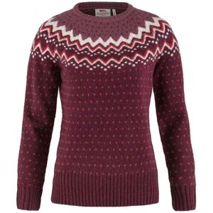 Fjällräven Övik Knit Sweater Dark Garnet M Women Fjällräven Övik Knit Sweater Dark Garnet M Women