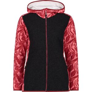 Cmp Fix Hood 32m2086 Jacket Desert Rose / Red Wine 2XS Women Cmp Fix Hood 32m2086 Jacket Desert Rose / Red Wine 2XS Women