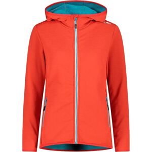 Cmp 31e2516 Fix Hood Full Zip Fleece Campari / Orange 2XL Women Cmp 31e2516 Fix Hood Full Zip Fleece Campari / Orange 2XL Women
