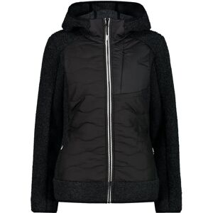 Cmp Hybrid Fix Hood 32m1596 Jacket Carbone Melange XL Women Cmp Hybrid Fix Hood 32m1596 Jacket Carbone Melange XL Women