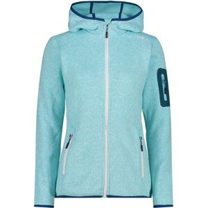 Cmp 3h19826 Hoodie Fleece Acqua / Deep Lake XS Women Cmp 3h19826 Hoodie Fleece Acqua / Deep Lake XS Women
