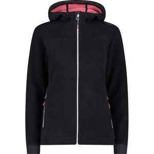 Cmp Fix Hood 32m2476 Hoodie Fleece Anthracite / Desert Rose XS Women Cmp Fix Hood 32m2476 Hoodie Fleece Anthracite / Desert Rose XS Women