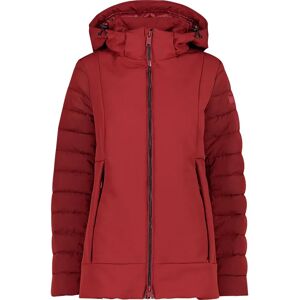 Cmp Long Zip Hood 32k1516 Softshell Jacket Red Wine S Women Cmp Long Zip Hood 32k1516 Softshell Jacket Red Wine S Women