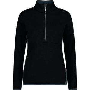 Cmp Sweat 32e0346 Half Zip Fleece Black 2XL Women Cmp Sweat 32e0346 Half Zip Fleece Black 2XL Women
