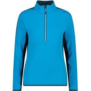 Cmp Sweat 32e0346 Half Zip Fleece Turquoise 2XL Women Cmp Sweat 32e0346 Half Zip Fleece Turquoise 2XL Women