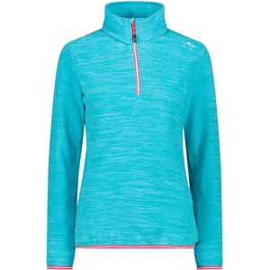 Cmp Sweat 32g0646 Half Zip Fleece Light Blue Melange / Strawberry 2XS Women Cmp Sweat 32g0646 Half Zip Fleece Light Blue Melange / Strawberry 2XS Women