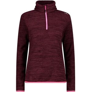Cmp Sweat 32g0646 Half Zip Fleece Prune Melange 2XS Women Cmp Sweat 32g0646 Half Zip Fleece Prune Melange 2XS Women