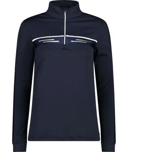 Cmp Sweat 32l0296 Half Zip Fleece Black Blue 2XS Women Cmp Sweat 32l0296 Half Zip Fleece Black Blue 2XS Women
