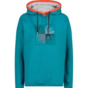 Cmp Sweat Fix Hood 32e0466 Hoodie Lagoon Melange XS Women Cmp Sweat Fix Hood 32e0466 Hoodie Lagoon Melange XS Women