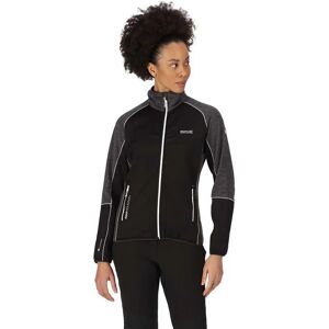 Regatta Yare Vi Softshell Jacket Black / Seal Grey 8 Women Regatta Yare Vi Softshell Jacket Black / Seal Grey 8 Women