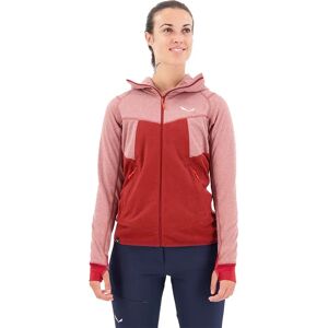Salewa Puez Hybrid Polarlite Hoodie Fleece Syrah Melange L Women Salewa Puez Hybrid Polarlite Hoodie Fleece Syrah Melange L Women