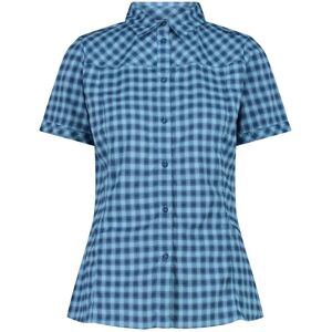 Cmp 33s5716 Short Sleeve Shirt Dusty Blue / Cielo Blue XS Women Cmp 33s5716 Short Sleeve Shirt Dusty Blue / Cielo Blue XS Women