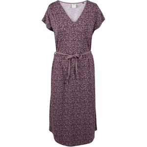 Trespass Lynsey Dress Damson Tone Animal Print L Women Trespass Lynsey Dress Damson Tone Animal Print L Women