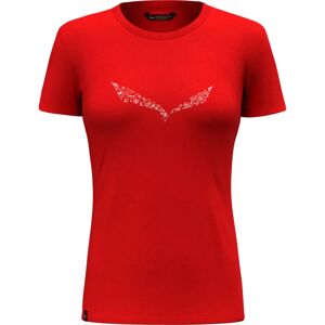 Salewa Solidlogo Dri-release Short Sleeve T-shirt Flame L Women Salewa Solidlogo Dri-release Short Sleeve T-shirt Flame L Women