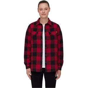 Mammut Tamaro Long Sleeve Shirt Blood Red / Black S Women Mammut Tamaro Long Sleeve Shirt Blood Red / Black S Women