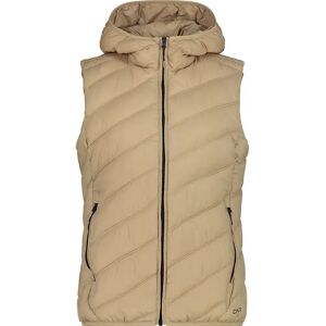 Cmp 33k1676 Vest Light Brown L Women Cmp 33k1676 Vest Light Brown L Women