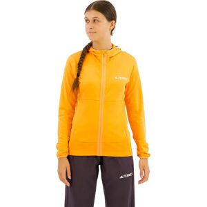 Adidas Xpr Lt J Full Zip Fleece Amber Tint XL Women Adidas Xpr Lt J Full Zip Fleece Amber Tint XL Women