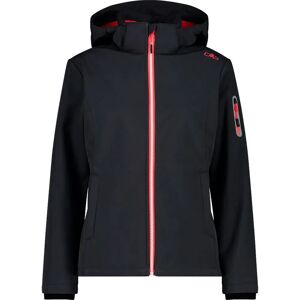 Cmp 39a5006 Softshell Jacket Antracite / Corallo 2XS Women Cmp 39a5006 Softshell Jacket Antracite / Corallo 2XS Women