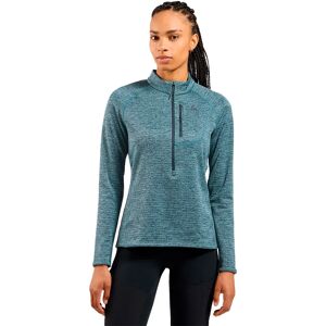 Odlo Tencia Half Zip Fleece Provincial Blue Melange XS Women Odlo Tencia Half Zip Fleece Provincial Blue Melange XS Women