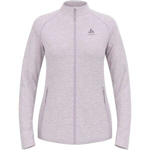 Odlo Tencia Full Zip Fleece Misty Lilac Melange XS Women Odlo Tencia Full Zip Fleece Misty Lilac Melange XS Women