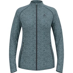 Odlo Tencia Full Zip Fleece Provincial Blue Melange XS Women Odlo Tencia Full Zip Fleece Provincial Blue Melange XS Women