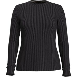 Smartwool Thermal Merino Rib Crew Sweater Charcoal Heather S Women Smartwool Thermal Merino Rib Crew Sweater Charcoal Heather S Women