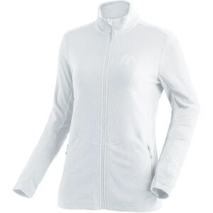Maier Sports Denise W Full Zip Fleece White M-L Women Maier Sports Denise W Full Zip Fleece White M-L Women