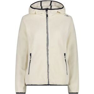 Cmp 38p1546 Hoodie Fleece B.Co Gesso / B. Blue S Women Cmp 38p1546 Hoodie Fleece B.Co Gesso / B. Blue S Women