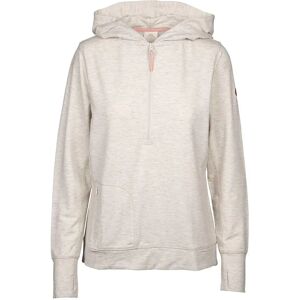 Trespass Zia Hoodie - Cream Marl - Thumb Holes Trespass Zia Hoodie - Cream Marl - Thumb Holes