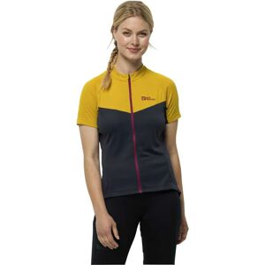 Jack Wolfskin Morobbia Fz Short Sleeve T-shirt Golden Spice XS Women Jack Wolfskin Morobbia Fz Short Sleeve T-shirt Golden Spice XS Women