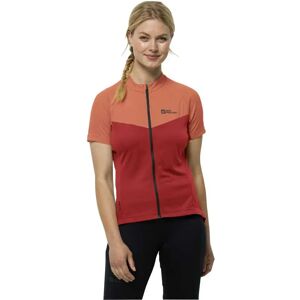Jack Wolfskin Morobbia Fz Short Sleeve T-shirt Guave XS Women Jack Wolfskin Morobbia Fz Short Sleeve T-shirt Guave XS Women