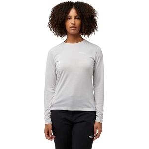 Jack Wolfskin Vonnan Long Sleeve T-shirt Cool Grey XS Women Jack Wolfskin Vonnan Long Sleeve T-shirt Cool Grey XS Women