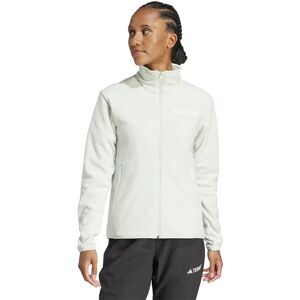 Adidas Multi Essentials Full Zip Fleece Linen Green S Women Adidas Multi Essentials Full Zip Fleece Linen Green S Women