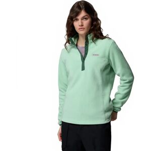 Columbia Benton Springs™ Ii Snap Half Zip Fleece New Mint / Rain Forest S Women Columbia Benton Springs™ Ii Snap Half Zip Fleece New Mint / Rain Forest S Women