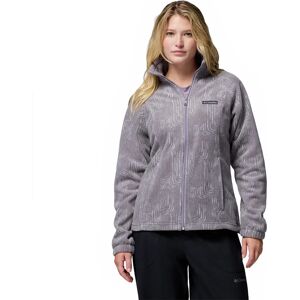 Columbia Benton Springs™ Printed Full Zip Fleece Shale Purple Flowfalls XS Women Columbia Benton Springs™ Printed Full Zip Fleece Shale Purple Flowfalls XS Women