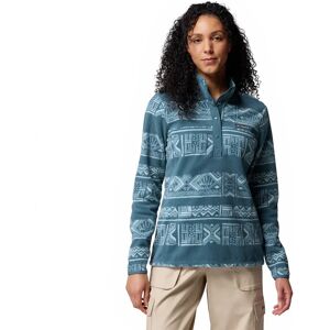 Columbia Benton Springs™ Printed Snap Half Zip Fleece Everblue Deschutes Days XL Women Columbia Benton Springs™ Printed Snap Half Zip Fleece Everblue Deschutes Days XL Women