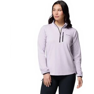 Columbia Essential Hike™ Grid Half Zip Fleece Lavender Pearl / Black XL Women Columbia Essential Hike™ Grid Half Zip Fleece Lavender Pearl / Black XL Women