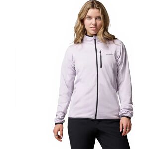 Columbia Essential Hike™ Grid Full Zip Fleece Lavender Pearl / Black XS Women Columbia Essential Hike™ Grid Full Zip Fleece Lavender Pearl / Black XS Women