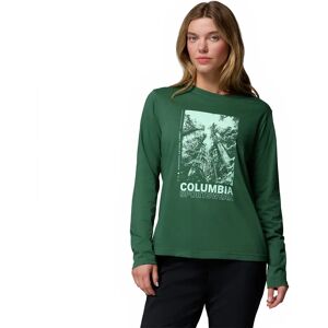 Columbia Rolling Bend™ Graphic Long Sleeve T-shirt Rain forest / Amazing Heights XS Women Columbia Rolling Bend™ Graphic Long Sleeve T-shirt Rain forest / Amazing Heights XS Women