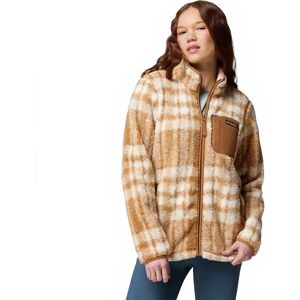 Columbia West Bend™ Print Ii Full Zip Fleece Camel Brown Herringplaid M Women Columbia West Bend™ Print Ii Full Zip Fleece Camel Brown Herringplaid M Women